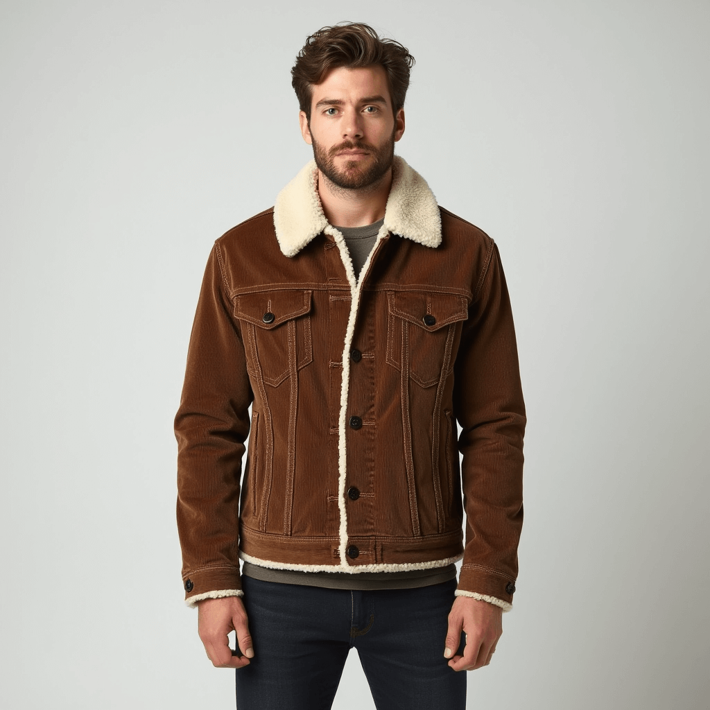 Stylish Versatile Sherpa Jacket