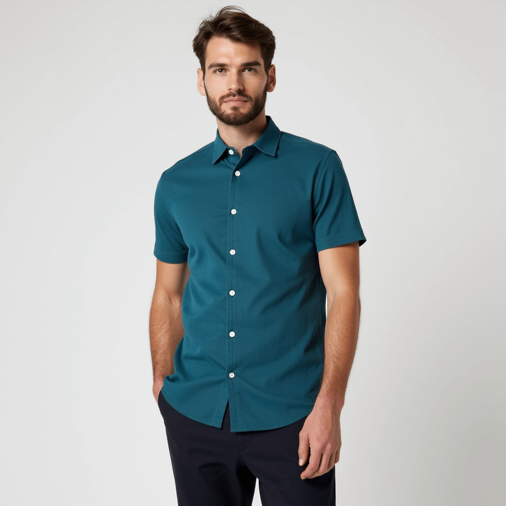The Short Sleeve Cotton Shirt
